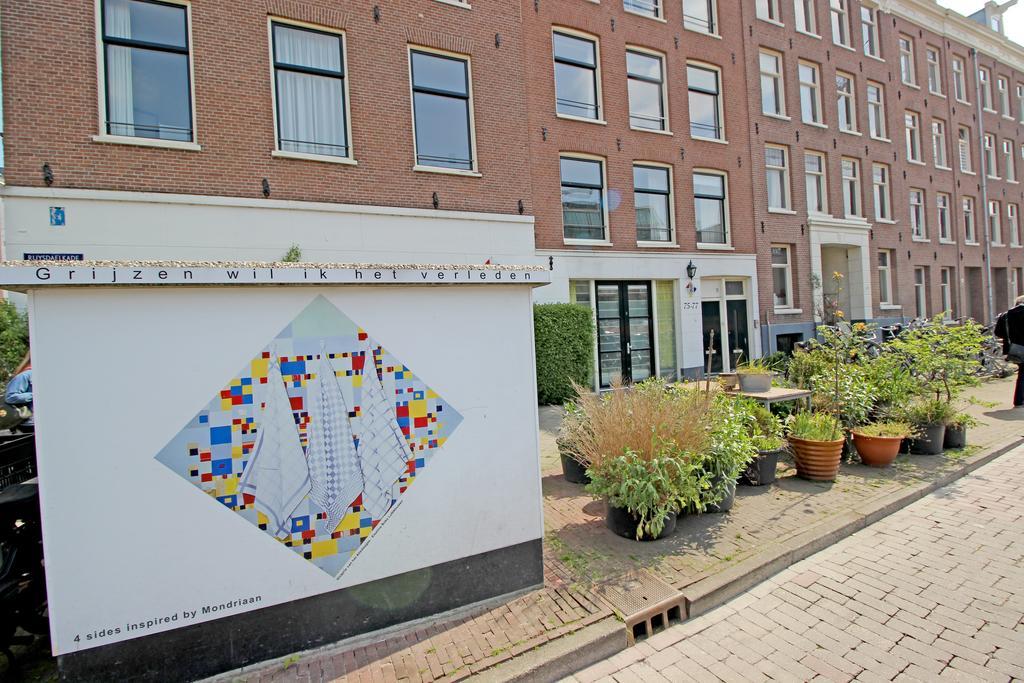 Ground Floor Canal Apartment Amsterdam Exteriör bild